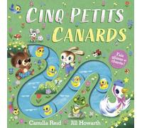 Cinq petits canards - Livre tout-carton avec des éléments à faire glisser - Dès 9 mois