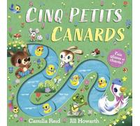 Cinq petits canards - Livre tout-carton avec des éléments à faire glisser - Dès 9 mois