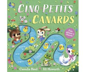 Cinq petits canards Livre tout-carton avec des éléments à faire glisser Dès 9 mois