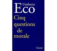 Cinq questions de morale