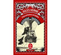 Cinq Semaines en ballon - Jules Verne - Lgf - Poche - Roman