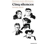 Cinq silences Derniers mots d'écrivains - Raphaël Meltz - Bayard Recits - broché - Essai