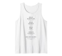 Cinq Solas Réforme Théologie réformée Écriture Bible Dieu Débardeur