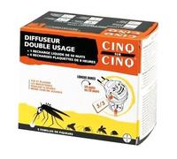 Parapharmacie > Hygiène & Premiers soins > Produits Anti-Insectes Cinq sur Cinq Diffuseur Double Usage - Anti-insectes - Pharmacie en ligne LaSante.net