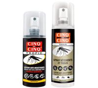 Cinq sur Cinq - Kit Haute protection contre les Moustiques Spray Tropic 75 ml + Spray Vètement 100 ml