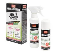 Cinq sur Cinq Kit Traitement Environnement Anti Poux et Lentes Spray 250ml + Additif Lessive 150ml