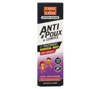 Lotion Baume Traitement Radical Anti-Poux & Lente Cinq sur Lotion(S) 100 ml
