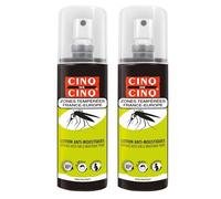 Cinq sur Cinq Lotion anti-moustiques Zones tempérées – Lot de 2 x 100 ml