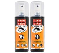 Cinq Sur Cinq Spray Famille Anti-Moustiques 2x100ml