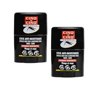 CINQ SUR CINQ Stick Tropic Anti-Moustiques lot de 2 x 20 ml - Moustiques Tigres - IR3535 35% & HEC 10% - Visage & Corps - Protection Jusqu’à 8h - Dès 24 Mois