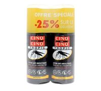 Cinq sur Cinq Spray Tropic anti-moustiques – Lot de 2 x 75 ml