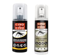 Cinq sur Cinq – Kit anti-moustiques Haute protection – Spray Tropic 75 ml + Spray Vêtement 100 ml