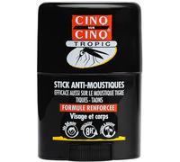 Cinq Sur Cinq Tropic Stick Anti-Moustiques Formule Renforcée Visage Et Corps 20ml