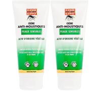CINQ SUR Crème Anti-Moustiques Peaux Sensibles - Formule Defensil Plus Pour La Peau 2x100 ml