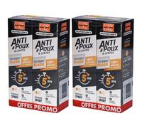 CINQ SUR Traitement Flash Anti Poux Lotion(S) 2x300 ml