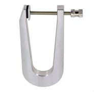Cinq tailles de pinces en aluminium pour installation de violon, basse et outils de réparation de violoncelle conçus pour les luthiers pour garantir un alignement précis (profondeur 11,6 cm)