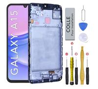 CINQ TEQ Ecran Complet Remplacement pour Samsung Galaxy A15 4G / 5G SM-A155F, A156E +Kit