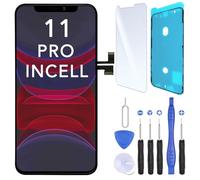 CINQ TEQ Ecran INCELL Remplacement pour iPhone 11 Pro +Joint d'Ecran Verre Trempe, Outils
