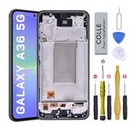 CINQ TEQ Ecran LCD Complet Remplacement Samsung Galaxy A36 5G A366 SM-A366B A366E +Kit