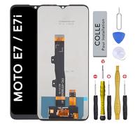 CINQ TEQ Ecran Remplacement pour Motorola Moto E7 / E7i / E7 Power + Outils + Colle