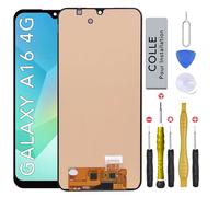 CINQ TEQ Ecran Remplacement Samsung Galaxy A16 4G / 5G SM-A165F, SM-A165M, SM-A166B +Kit