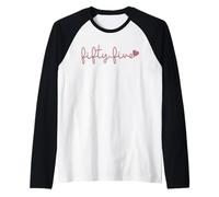 Cinquante-Cinq 55 Ans Mignon pour Les Femmes pour Son 55e Anniversaire Manche Raglan