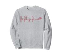 Cinquante-Cinq 55 Ans Mignon pour Les Femmes pour Son 55e Anniversaire Sweatshirt