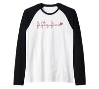 Cinquante-Cinq 55 Ans Mignon pour Les Femmes Son 55e Anniversaire Manche Raglan