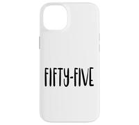 Cinquante-Cinq Ans, 55 Ans pour Hommes et Femmes, 55e Anniversaire Coque pour iPhone 14 Plus