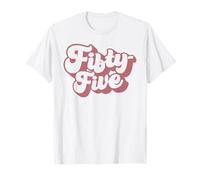 Cinquante-Cinq Ans pour Les Femmes pour Leur 55e Anniversaire T-Shirt