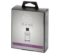 Cinquante nuances de Grey Play Nice - huile de massage sensuelle parfum vanille (90 ml)