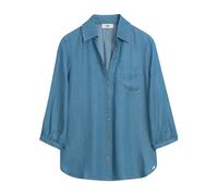Cinque, Femme, Blouses et Chemises, Bleu, Taille: 40 FR Chemisier décontracté avec effet lavé