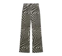 Cinque - Pantalon Large Imprimé Zèbre - Femme - Pantalons - Multicolore - Taille: 38 FR