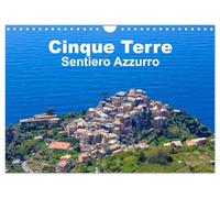 Cinque Terre Blue Trail, Version française (Calendrier mural 2026 DIN A4 portrait), Calendrier CALVENDO mensuel