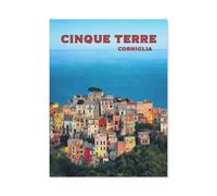 Cinque Terre Corniglia,Puzzle 1000 Pièces en Papier Divertissement Puzzles Jouets Très Difficile Adulte Et Adolescent Casual Jigsaw Puzzle Puzzle(38x26cm)-BK67