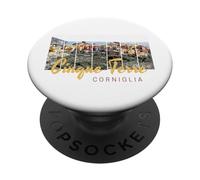 Cinque Terre Corniglia Riomaggiore Italie Souvenir Vintage PopSockets PopGrip Adhésif