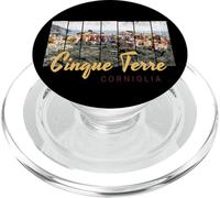 Cinque Terre Corniglia Riomaggiore Italie Souvenir Vintage PopSockets PopGrip pour MagSafe