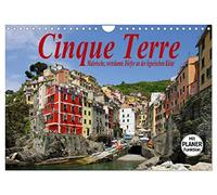 Cinque Terre - Des villages pittoresques et rêveurs sur la côte ligurienne, Version française (Calendrier mural 2026 DIN A4 portrait), Calendrier CALVENDO mensuel