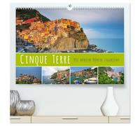 Cinque Terre - die bunten Dörfer Liguriens (hochwertiger Premium Wandkalender 2026 DIN A2 quer), Kunstdruck in Hochglanz: Die romantischen Fischerdörfer an der ligurischen Küste