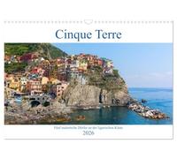 Cinque Terre - Fünf malerische Dörfer an der ligurischen Küste (Wandkalender 2026 DIN A3 quer), CALVENDO Monatskalender: fotografische Impressionen von der Cinque Terre