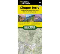 Cinque Terre High Path Av5t Map