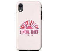 Cinque Terre Italie/Cinque Terre Liguria Italia Sunrise Coque pour iPhone XR