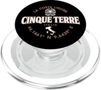 Cinque Terre Italie Coordonnées Label 2C PopSockets PopGrip pour MagSafe