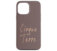 Cinque Terre Italie Design Vintage élégant Coque pour iPhone 13 Pro Max