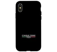 Cinque Terre Italie Minimaliste Coque pour iPhone X/XS