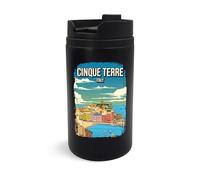 Cinque Terre Italie Skyline Tasse de voyage, tasse à café isotherme, tasse à café portable