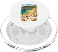Cinque Terre Italie Voyage Souvenir Vacances Plage PopSockets PopGrip pour MagSafe