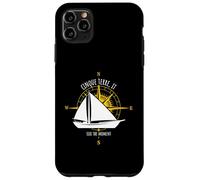 Cinque Terre Italy Seas The Moment Design de Style Nautique Coque pour iPhone 11 Pro Max