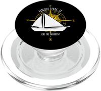 Cinque Terre Italy Seas The Moment Design de Style Nautique PopSockets PopGrip pour MagSafe