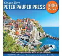 Cinque Terre Jigsaw Puzzle. 1000 Pieces